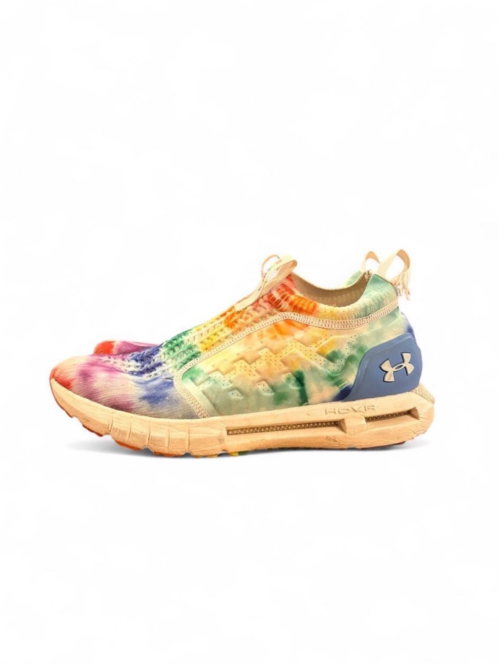 Under Armour Hovr Phantom SE Pride Rainbow Tie-Dye Slip-On Running Shoes Men 11